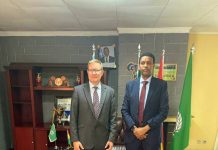Safiirka Soomaaliya ee Ethiopia oo la kulmay danjiraha Ingiriiska ee Addis Ababa