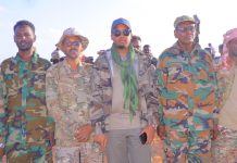 Wasiir kuxigeenka Wasaaradda isgaarsiinta XFS oo degmada Xarardheere ku booqdey ciidamada dadka deegaanka ee macawisleyda.