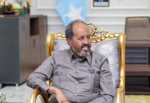 Madaxweyne Xasan Sheekh oo waxgaradka Galmudug kala hadlay xoraynta deegaanada wali aysan ciidanku gaarin