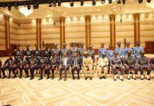 Ra”iisul wasaaraha XFS oo kulan la qaatay Saraakiil ka tirsan Ciidanka Xoogga oo tababbar uga socdo dalka Qatar