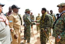 Madaxweynaha Galmudug iyo agaasimaha NISA oo gaaray deegaano laga saaray Khawaarijta oo Mudug ka tirsan