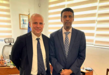 Safiirada Soomaaliya iyo Talyaaniga ee Ethiopia oo Ka Wada Hadlay Xoojinta Xiriirka Labada Dal