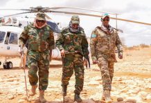 Madaxweyne Xasan Sheekh oo gaaray Degmada Aadan-Yabaal