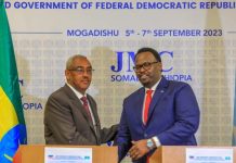 Soomaaliya iyo Ethiopia oo kala saxiixday heshiis cusub