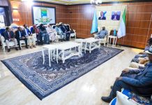 Madaxweynaha Jubbaland oo qaabilay wafdi ka socday Xukuumadda Federaalka Soomaaliya