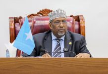 Guddoomiye Sheekh Aadan Madoobe oo soo xiray kal-fadhiga Saddexaad ee golaha shacabka BJFS