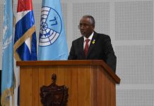 Wasiirka Arrimaha Dibadda XFS oo khudbad ka jeediyey shirka caalamiga ah ee ururka G77