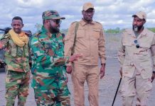 Wasiirro ka tirsan Jubaland oo kormeer dhiirrigelin ah ugu tagay ciidamada ka hawlgalaya Janaay Cabdalla