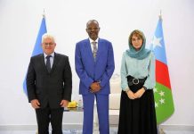 Madaxweynaha Koonfur Galbeed oo la kulmay Madaxa Hay’adda UNDP ee Soomaaliya