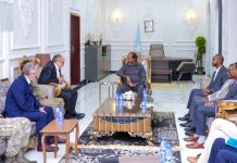 Madaxweyne Xasan Sheekh oo Dhuusamareeb ku qaabilay wafdi ka socda dowladda Turkiga