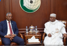 Wasiirka Arrimaha Dibadda XFS oo la kulmay Xoghayaha Joogtada ee Ururka Iskaashiga Islaamka