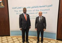 Wasiirka Cadaaladda oo ka qeyb galay Shirka Gollaha Cadaaladda Carabta