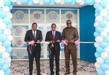 Madaxweyne Cali Guudlaawe oo xariga ka jaray laanta cusub ee Bangiga dhexe ee laga hirgaliyey Magaalada Jowhar