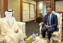 Ra’iisul Wasaaraha XFS oo xafiiskiisa ku qaabiley Danjiraha Dowladda Imaaraadka Carabta ee Soomaaliya