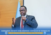 Shirka jiheynta dowladnimada casriga ah ee Soomaaliya oo maalintii labaad ka socda Muqdisho