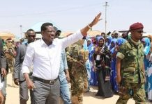 Madaxweynaha Galmudug iyo Wafdi uu hoggaaminayo oo gaaray Bacaadweyne