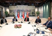 Madaxweyne Xasan Sheekh oo la kulmay dhiggiisa dalka Turkiga