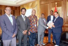 Guddoomiye Abshirow oo kulan la qaatay Guddoomiye ku-xigeenka Barlamaanka dalka Angola