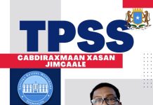 Cabdiraxmaan Xasan Jimcaale oo loo magacaabay Maareeyaha Sanduuqa Nabadda iyo Xasilinta Soomaaliya