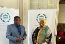 Xildhibaan Marwa Cabdi oo la kulantay Xoghayaha guud ee midowga Baarlamaanka Adduunka