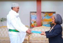 Madaxweynaha Ethiopia oo Warqadaha Aqoonsiga ka guddoontay Danjiraha Soomaaliya ee Ethiopia