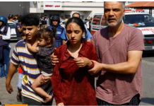 Isra’el oo amartay in dad ka badan 1 milyan ay ka baxaan woqooyiga,una guuraan koonfurta Gaza