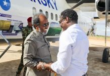 Madaxweyne JFS Xasan Sheekh oo dib ugu laabtay Dhuusamareeb
