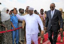 Guddoomiye Sheekh Aadan Madoobe oo gaaray Baydhabo