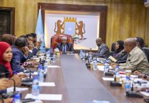 Guddoomiye Aadan Madoobe oo shirguddoomiyey kulanka 5aad ee Guddiga Joogtada