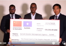 Dowladda Shiinaha oo deeq lacageed guddoonsiisay hay’adda SoDMA