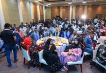 Mas’uuliyiin ka tirsan dowladda oo ka qeyb galay Munaasabad hambalyo loogu dirayey Mayor Naadiya