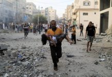 Heshiiska Gaza oo bilaabmay kadib 7 isbuuc oo dagaal ah