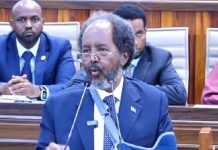 Madaxweyne Xasan Sheekh oo furay Kalfadhiga 4-aad ee Baarlamaanka JFS