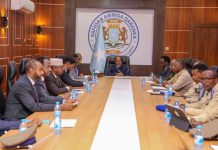 Madaxweyne Xasan Sheekh oo guddoomiyay shirka guddiga amniga Qaranka