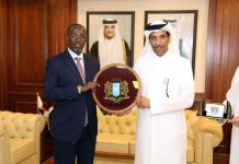 Guddoomiye Madaale oo Duqa Doha kala hadlay dib u cusbooneysiinta heshiiska mataaneynta Muqdisho iyo Doha