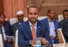 Wasiirka Gaashaandhigga XFS oo shaaca ka qaaday xilliga ay ATMIS ka baxayso Gegada Diyaaradaha ee Aadan Cadde