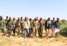 Taliyaha ciidanka Dhulka oo gaaray deegaannadii laga saaray Khawaarijta ee Mudug