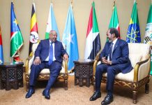 Madaxweyne Xasan Sheekh oo kulan-doceed la qaatay dhiggiisa dalka Jabuuti