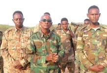 Ergayga Madaxweynaha JFS ee arrimaha Macawisleyda oo la hadlay Boqolaal ka tirsan ciidanka deegaanka