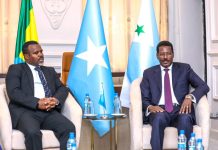 Madaxweynaha Galmudug oo qaabilay safiirka dowladda Itoobiya ee Soomaaliya