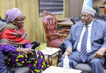 Guddoomiyaha Golaha shacabka ee BFJS oo kulan sagootin ah la yeeshay Marwo Anita Kiki Gbeho