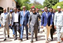 Madaxweyne Lafta-gareen oo xariga ka jaray xarunta dhexe ee Sheybaarka Koonfur Galbeed