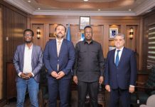 Wasiirka Caddaaladda XFS oo xafiiskiisa ku qaabilay madaxa hey’adda TIKA ee Soomaaliya