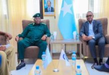 Taliyaha Ciidanka Asluubta oo booqday Xarunta SoDMA