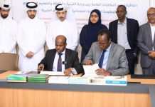 Wasaaradda waxbarashada oo heshiis la saxiixatay hay’adda Samafalka ee Qatar