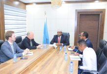 Wasiirka qorsheynta oo Muqdisho ku qaabilay siihayaha safiirka Norway