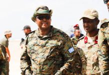 Taliyaha Ciidanka Xoogga dalka Soomaaliya oo gaaray magaalada Wargaadhi Shabeellaha Dhexe