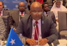 Wasiirka Warafaafinta XFS oo khudbad ka jeediyay shirka wasiirada warfaafinta islaamka,kana hadlay xadgudubka Itoobiya