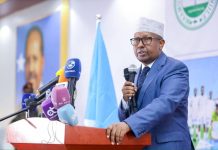 Wasiir Fiqi oo ka qaybgalay qado sharaf loo sameeyay Cayaaryahannada Dowlad Goboleedka Galmudug