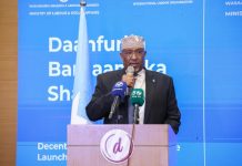 Guddoomiye Aadan Madoobe oo Muqdisho ka daah-furay barnaamijka shaqo hufan